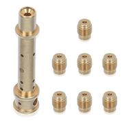 ADEFOL Kit di ugelli carburatore per Honda GX140 GX160 GX200, 1 tubo di emulsione con 7 getti principali parti durevoli sostituzione del motore