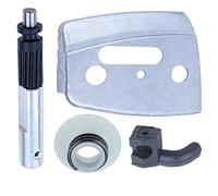 Adefol Pompa dell'olio Oliatore Ingranaggio a Vite Senza fine Kit per Husqvarna 340 350 345 346 XP 353 Motosega
