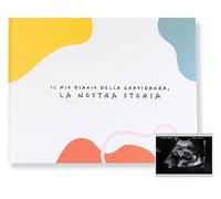 ADEGO Diario della Gravidanza per Mamma - Album dei Ricordi per Future Mamme - Libro Gravidanza da Compilare con Spazio Foto e Pensieri Settimanalmente