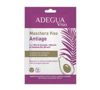 Adegua - Maschera Viso in Tessuto Idratante Confezione 1 Pezzo