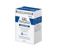 Adeguamina, Gel Ragadi e Geloni Mani e Piedi, Resistente all’Acqua, con Effetto Rigenerante, aiuta la naturale cicatrizzazione, Dermatologicamente Testato, con Applicatore - 80 Applicazioni (7ml)