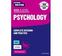 Adelaide McLaug Oxford Revise: AQA A Level Psychology Complete Revis (Tascabile)