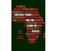 Adeline Masquelier Critical Terms for the Study of Africa (Copertina rigida)