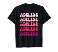 Adeline Name Design Maglietta