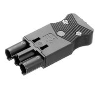 Adels-Contact 18044 Connettore di alimentazione AC Spina dritta Tot poli: 2 +