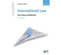 Ademola Abass Complete International Law (Tascabile) Complete