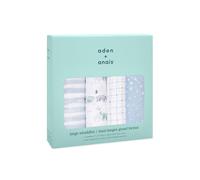 Aden + Anais aden + anais Coperte in Mussola Grandi 4 Confezione one blu