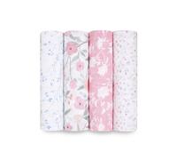 Aden + Anais aden + anais Coperte in Mussola Grandi 4 Confezione one rosa