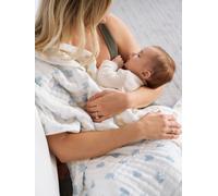 Aden + Anais Coperta da sogno in mussola di cotone Animal Kingdom di aden + anais one blu