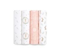 Aden + Anais Coperte in mussola Aden & Anais Essentials 4 Confezione one rosa