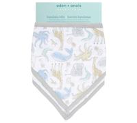 aden + anais™ Essentials - Bavaglini a bandana in mussola di cotone, confezione da 2 pezzi, 100% cotone naturale