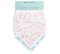 aden + anais™ Essentials - Bavaglini a bandana in mussola di cotone tropicale, confezione da 2 pezzi, 100% cotone