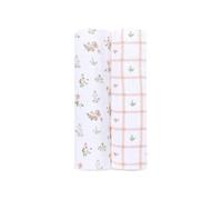 aden + anais™ Essentials - Coperta in mussola di cotone, confezione da 2, motivo floreale