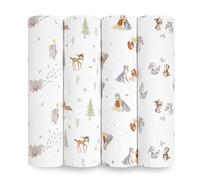 aden + anais™ Essentials, coperta in mussola di cotone, confezione da 4, Disney+friends