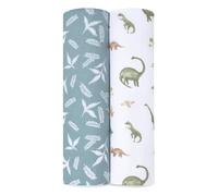 aden + anais™ Essentials - Coperta in mussola di cotone, motivo elefante circo, confezione da 2