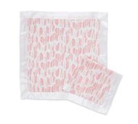 aden + anais Essentials Issie - Coperte di sicurezza super morbide, 100% mussola di cotone, confezione da 2, rosa radica