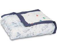 aden + anais™ Silky Soft Dream Blanket, coperta per bambine e ragazzi, in mussola di bambù, idea regalo per neonati, neonati e bambini, 120 x 120 cm, colore: Stargaze