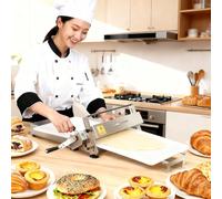 adeproptitysed Tirapasta Manuale Pieghévole per Casa, Macchina Stendipasta con Spessore Regolabile 2-25mm, Non Stick per Pizza, Pasta Sfoglia, Biscotti e Cannoli B400