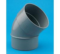 Adequa Gutter Systems - gomito 45 PVC cs-4 maschio-femmina, diametro 90