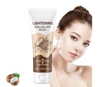 Adera Maschera Peel off schiarente, Maschera Peel off alla Niacinamide e al Cioccolato, Maschere viso Peel off Adera, Maschera esfoliante anti-età, Maschera Peel off illuminante (1pcs)