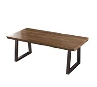 ADERFETBI Scrivania Scrivania for Computer in Legno massello, scrivania Doppia Semplice, for Studio Domestico, Piccola for conferenze Rettangolare Ufficio Tavolo(180 * 80 * 75cm)