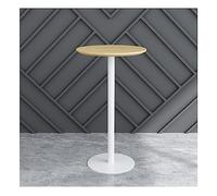 ADERFETBI Tavolo Bar Tavolo da bar moderno in legno massello nordico for la casa, ristorante rotondo, piccolo bar, for il tempo libero, tavolino alto Bancone(B)