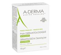 A-Derma Les Indispensables - Pane Dermatologico Sapone Detergente Viso e Corpo, 100g
