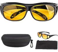 Aderpmin Shirem Nightglo Occhiali Shirem Nightglow per visione notturna, occhiali professionali per visione notturna, occhiali polarizzati antiriflesso notturni (1 pezzo)