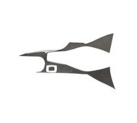 Adesiva decorativa interna Sticker Per Camaro 2017-2022 Accessori Pannello Del Cambio Centrale Dell'auto In Fibra Di Carbonio Tazza Dell'acqua Cornice Decorativa Adesivo Copertura