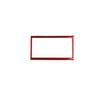 Adesiva decorativa interna Sticker Per Defender 2020-2023 Pannello Di Visualizzazione Della Navigazione In Fibra Di Carbonio Cornice Accessori Interni Auto Adesivi Decorativi