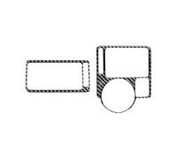 Adesiva decorativa interna Sticker Per Golf 4 Per Jetta Per Bora MK4 R32 GTI 1999-2004 Accessori Interni In Fibra Di Carbonio Adesivo Copertura Bocchette Aria Sinistra E Destra Auto
