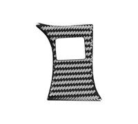 Adesiva decorativa interna Sticker Per Lexus GS 2013-2019 Accessori Per Interni Auto Volante In Fibra Di Carbonio Pulsante HOLD Decorazione Cornice Copertura Adesivi