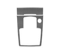 Adesiva decorativa interna Sticker Per Q7 2007-2015 Accessori Auto Pannello Di Controllo Del Cambio Automatico In Fibra Di Carbonio Per Interni Decorazione Adesivo Copertura Cornice
