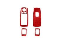 Adesiva decorativa interna Sticker Per X3 E83 2004 2005 2006 2007 2008 2009 2010 Accessori Adesivi Per Pannelli Di Controllo Delle Finestre Interni Auto In Fibra Di Carbonio Decorazione