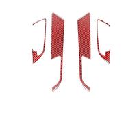 Adesiva decorativa interna Sticker Per Z4 E89 2009-2016 Maniglia Portiera Fibra Carbonio Pannello Copertura Clacson Sollevamento Finestrini Accessori Interni Auto Adesivo Decorativo