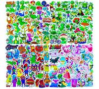 Adesivi 200 Pezzi Stickers Bambini Kawaii Rana Dino Animali, Impermeabili Vinile Adesivo Stickers per Ordinateur Portatile Borraccia Cellulare Scrapbooking Journal Skateboard Valigia Tazzine Bici Moto