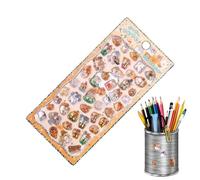 Adesivi 3D - Adesivi Decorativi In resina, Decalcomanie A Bolle Riutilizzabili, Decalcomania Adesiva Per Album Di Ritagli, Materiale Scolastico Per Adulti, Bambini, Notebook, Tablet, Bagagli, Album,