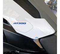 Resin Bike Adesivi Moto Compatibile con Bmw R 1300 GS Light White 2023-2025. Protezioni Laterali Serbatoio da Urti e Graffi. Adesivi Resinati con Effetto 3D Made in Italy