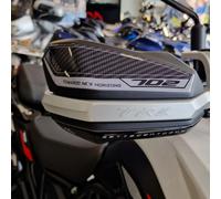 Adesivi 3D compatibili con Benelli TRK 702-702X Protezioni Paramani Carbonio