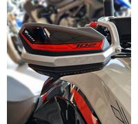 Adesivi 3D compatibili con Benelli TRK 702X 2023-2026 Protezioni Paramani Rossi