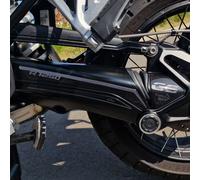 Resin Bike Adesivi Moto Compatibile con Bmw R 1250 GS - GS Adventure Triple Black 2021-2023. Protezione Cardano Forcellone da Urti e Graffi. Adesivi Resinati con Effetto 3D