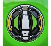Adesivi 3D compatibili con Kawasaki Ninja ZX-4RR 2025 Tappo Serbatoio