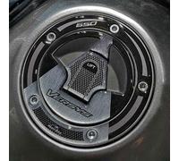 Adesivi 3D compatibili con Kawasaki Versys 650 2017-2021 Tappo Serbatoio