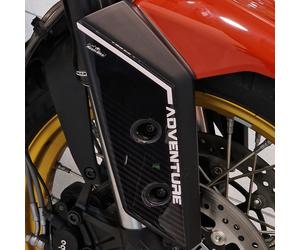 Adesivi 3D compatibili con Moto Morini X-CAPE 650 Protezioni Parasteli Parafango