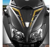 Adesivi 3D compatibili con TMAX 530 per Yamaha T-MAX 2012 2016 Frontale Oro