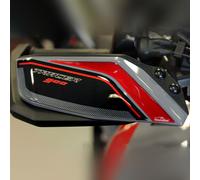 Adesivi 3D compatibili con Yamaha Tracer 900 2018 2020 Protezioni Paramani Rosso