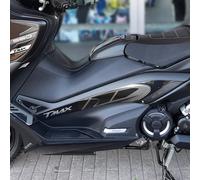 Adesivi 3D compatibili Yamaha T-MAX 560 2021-2020 Protezioni Laterali Argento