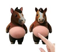 Adesivi 3D,Decalcomanie 3D Di Cavallo E Animali | Adesivi E Riutilizzabili | Per Bambini Famiglia Amici Esterno Frigorifero Planificatore Casa Auto Taccuino Portapranzo E Vacanza