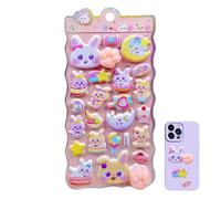 Adesivi 3D - graziose decorazioni diverse, con simpatici motivi di gatto, per ragazze, ragazzi, scrapbooking, cellulare, laptop, skateboard, valigetta