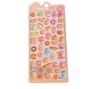 Adesivi 3D in vinile | Decal Aesthetic Decal, Cute Relief Stickers Decoration | Scrapbooking Decals | Decal for Phone Case Notebook Stationery Craft Kids Boys Girls Party Favors, Mini Party Favor